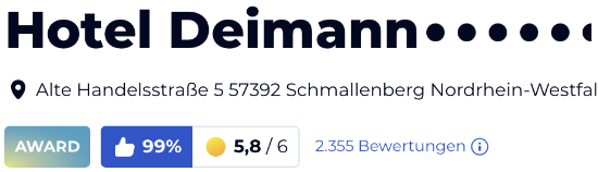 holiday check hotels reisen Bewertungen urlaub, Hotel Deimann