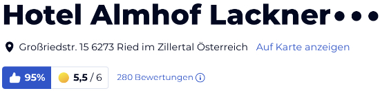 holidaycheck reisen hotels bewertungen, Hotel Almhof Lackner (AT)