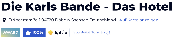 holidaycheck reisen hotels bewertungen, Die Karls Bande - Das Hotel
