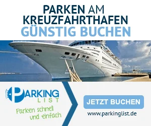 ParkingList Parkplätze am Flughafen oder Kreuzfahrt-Hafen