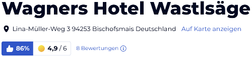 holidaycheck hotels reisen Bewertungen urlaub, Wagners Hotel Wastlsäge