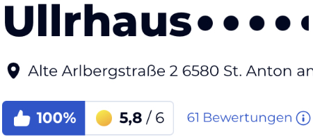 holidaycheck reisen hotels bewertungen, Hotel Ullrhaus Österreich