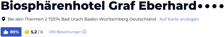 Hotel Graf Eberhard, holidaycheck reisen hotels bewertungen