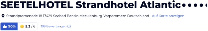 holidaycheck reisen hotels bewertungen, SEETELHOTEL Strandhotel Atlantic