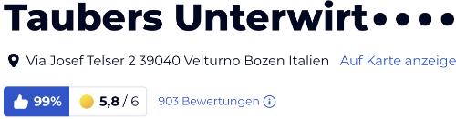 holidaycheck reisen hotels bewertungen, Aktiv- & Vitalhotel Taubers Unterwirt Italien Südtirol IT