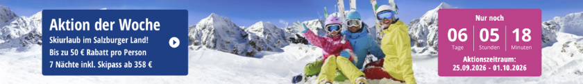 SnowTrex Aktion der Woche Skiurlaub Skireisen Ski fahren Reisen Winterreisen Winterurlaub Winter