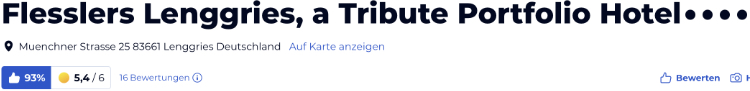 holidaycheck reisen hotels bewertungen, Flesslers Lenggries a Tribute Portfolio Hotel