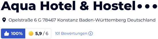 holidaycheck reisen hotels bewertungen, Aqua Hotel Konstanz