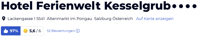 holidaycheck urlaub reisen hotels Hotelbewertungen, Kesselgrubs Ferienwelt