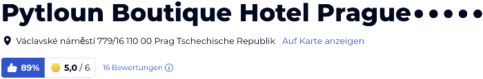 HolidayCheck reisen Bewertungen Hotels urlaub, Pytloun Boutique Hotel Prague